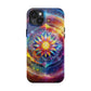 Vivid Geometric Art Tough Phone Cases - Resonating Crystal Creations