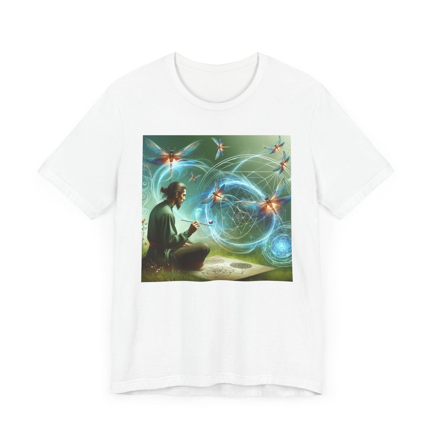 Wizard Dragonfly Tee - Resonating Crystal Creations