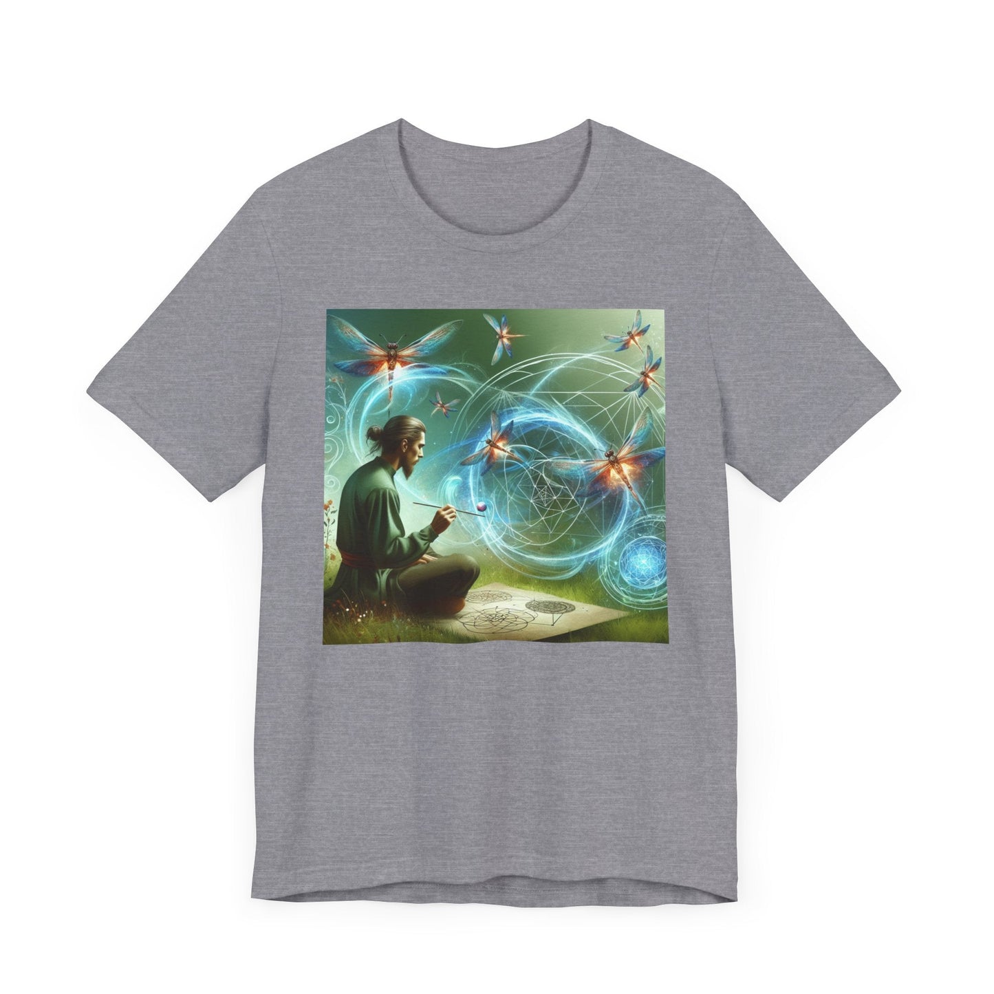 Wizard Dragonfly Tee - Resonating Crystal Creations