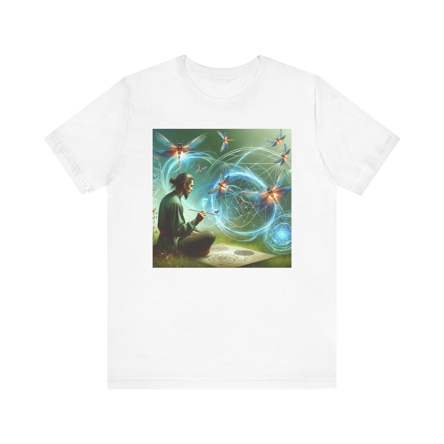 Wizard Dragonfly Tee - Resonating Crystal Creations