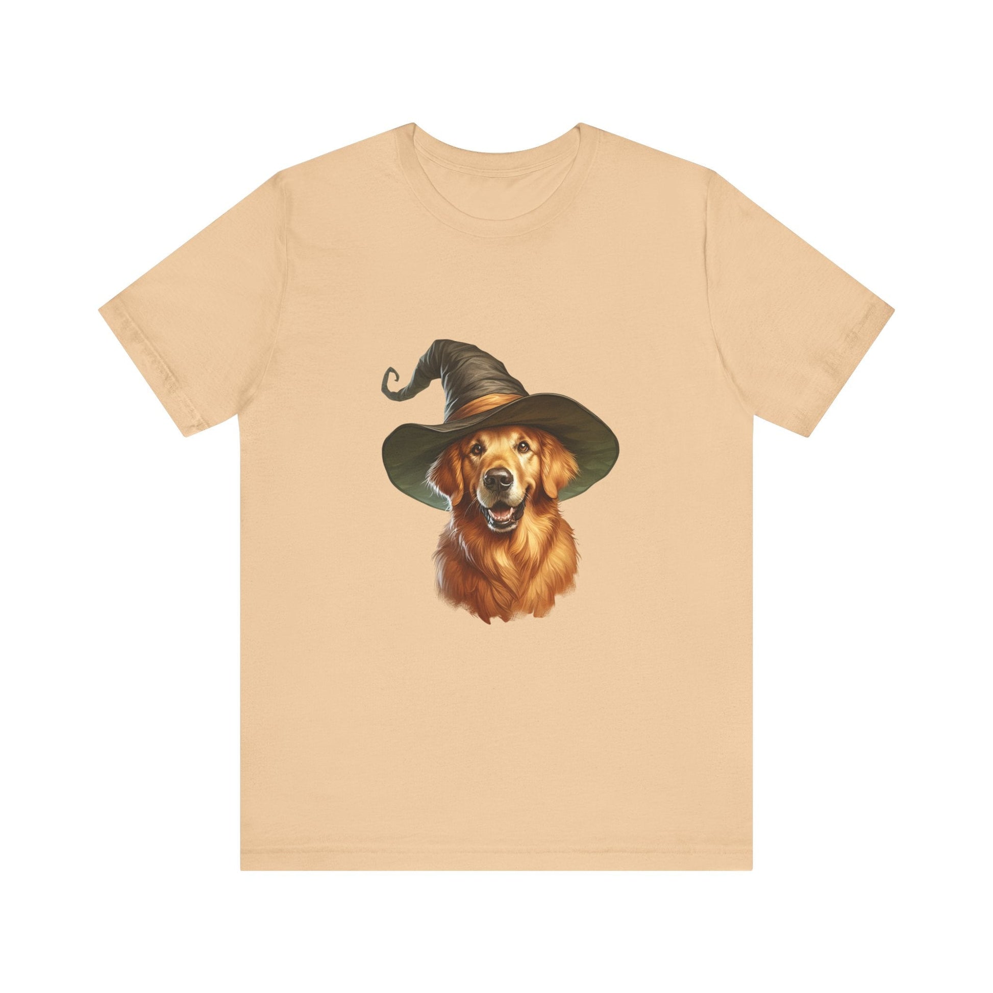 Wizard Golden Retriever Tee - Resonating Crystal Creations