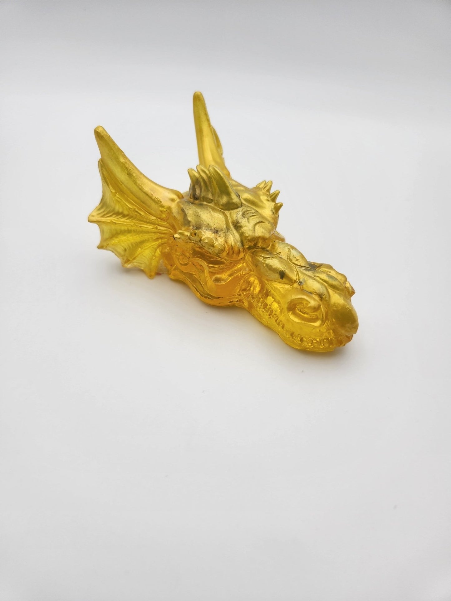 Yellow Dragon Head - Resonating Crystal Creations