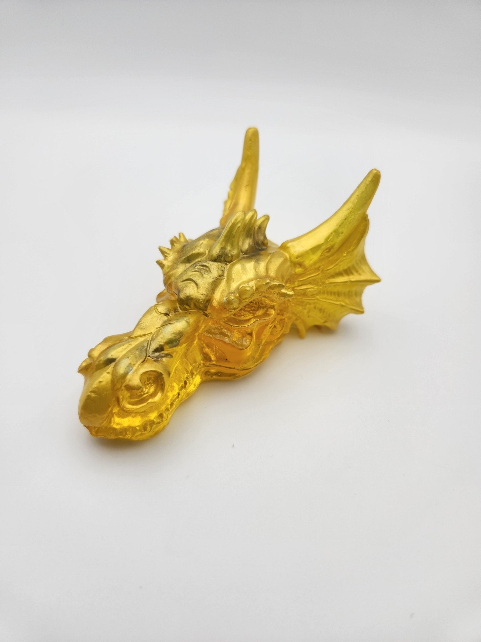 Yellow Dragon Head - Resonating Crystal Creations