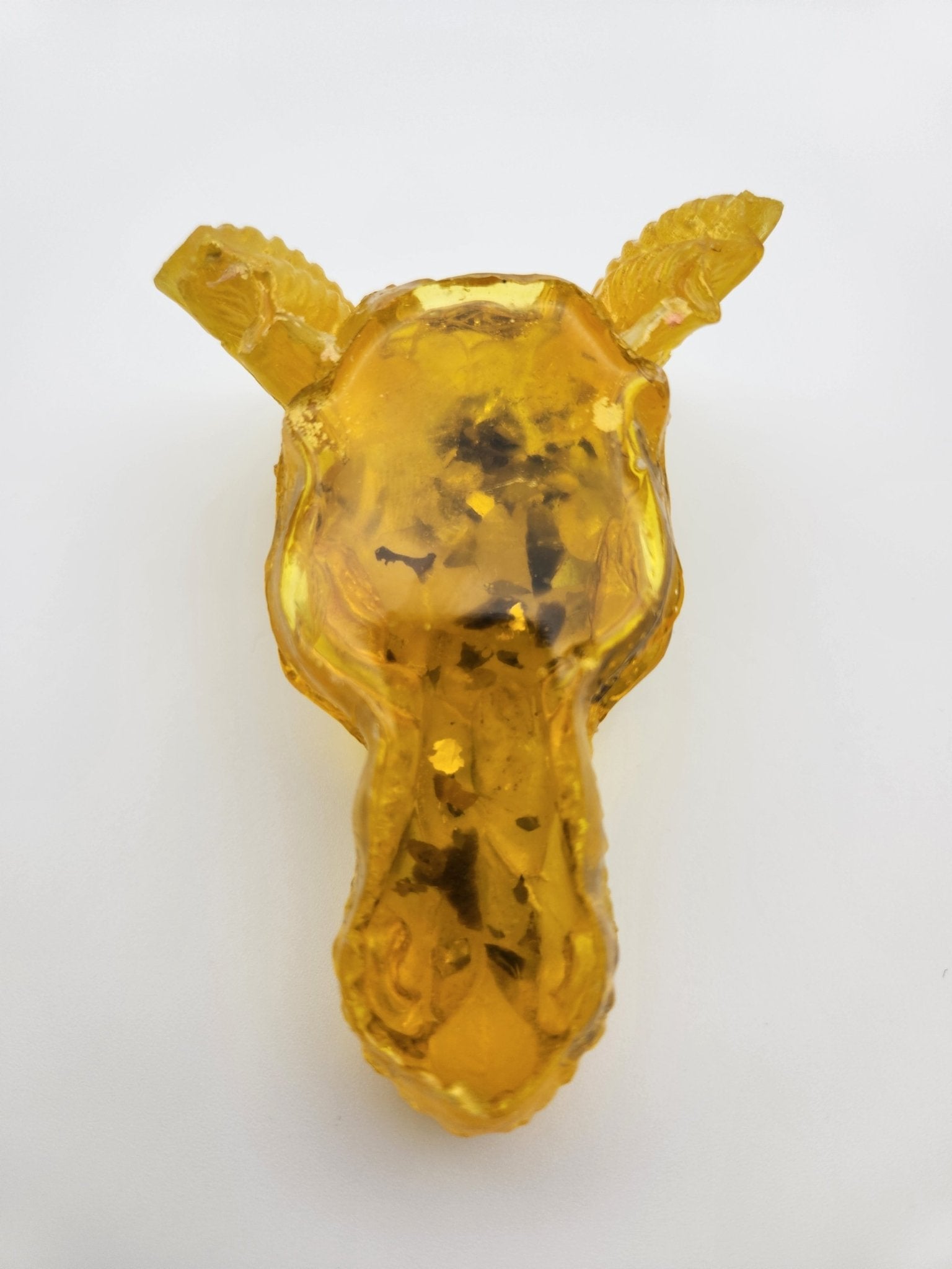 Yellow Dragon Head - Resonating Crystal Creations