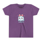 Youth Tee - Cute Girl Ghost with Pink Bow T-Shirt for Kids - Resonating Crystal Creations