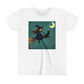 Youth Witch Tee with Black Cat - Resonating Crystal Creations