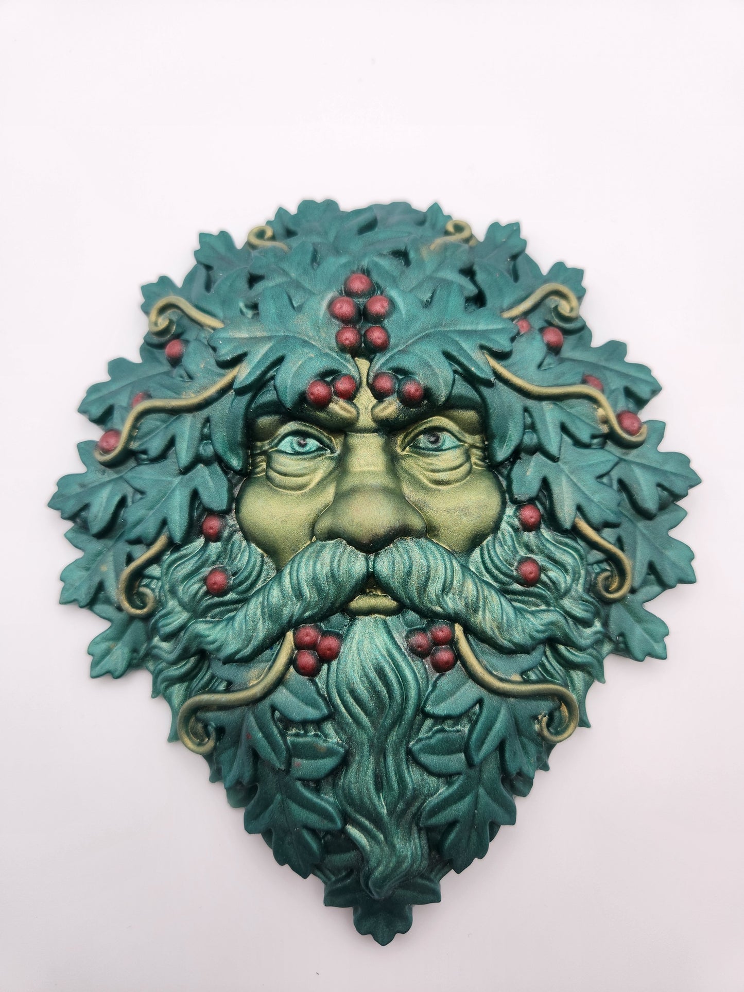 Greenman with Red Berries