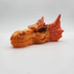 Orange Dragon Head