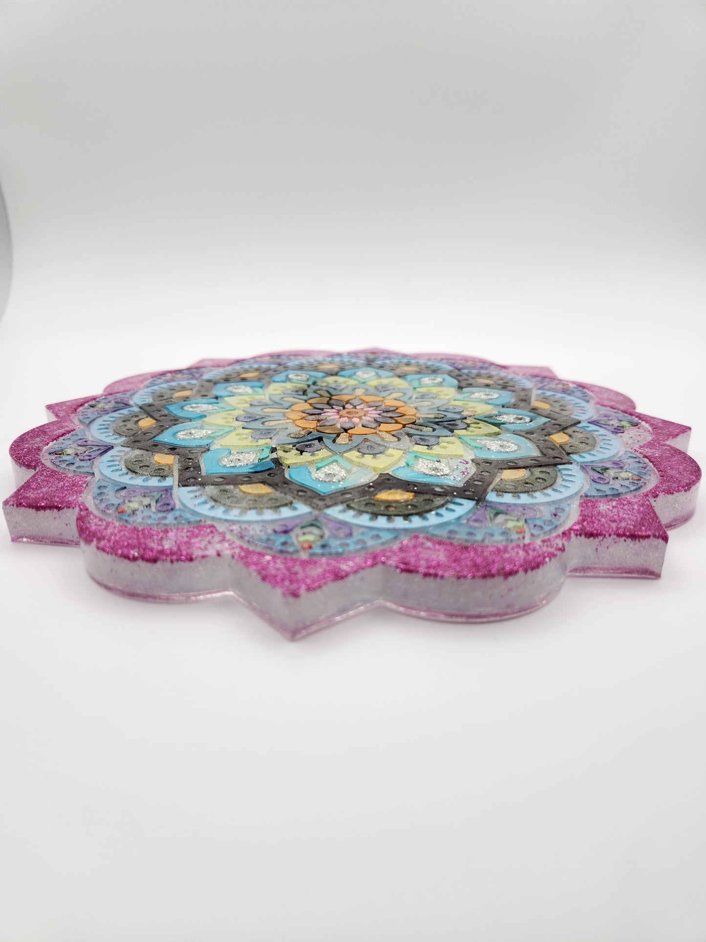 Large Mandala Charging Plate